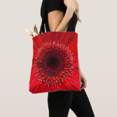 Red Gerbera Tote Bag (Dichtbij)