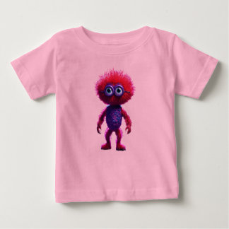 "Red Germ Monster Baby T-shirt"