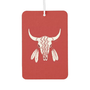 Red Ghost Dance Buffalo auto luchtverfrisser