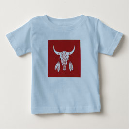 Red Ghost Dance Buffalo babyblauw T-shirt