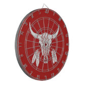 Red Ghost Dance Buffalo Dartboard Dartbord (Voorkant Links)