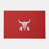 Red Ghost Dance Buffalo doormat Deurmat (Voorkant)
