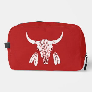 Red Ghost Dance Buffalo Dop Kit Toilettasje