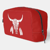 Red Ghost Dance Buffalo Dop Kit Toilettasje (Rechterhoek)