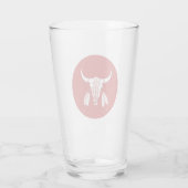 Red Ghost Dance Buffalo glazen tumbler (Achterkant)