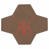 Red Ghost Dance Buffalo lijn bruin voetbal (Enkel)