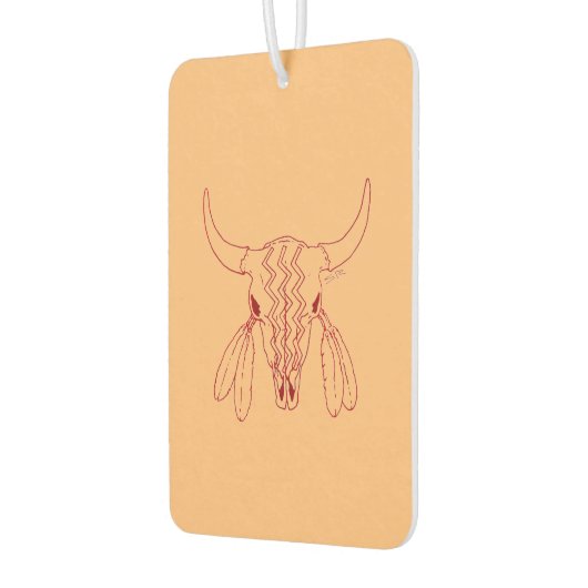 Red Ghost Dance Buffalo lijn tan luchtverfrisser (Links)