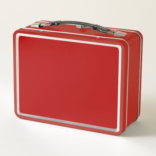 Red Ghost Dance Buffalo Red lunchbox (Achterkant)