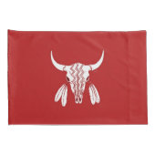 Red Ghost Dance Buffalo standaard kussenslopen paa (Achterkant-Rechts)