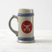 Red Ghost Dance Buffalo stein Bierpul (Links)