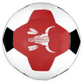 Red Ghost Dance Buffalo voetbal (Gedraaid)