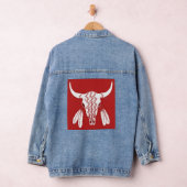 Red Ghost Dance Buffalo vrouwen denim jas Jacket (Hangar)