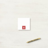 Red Ghost Dance Buffalo witte notitieblokken Post-it® Notes (Op bureau)