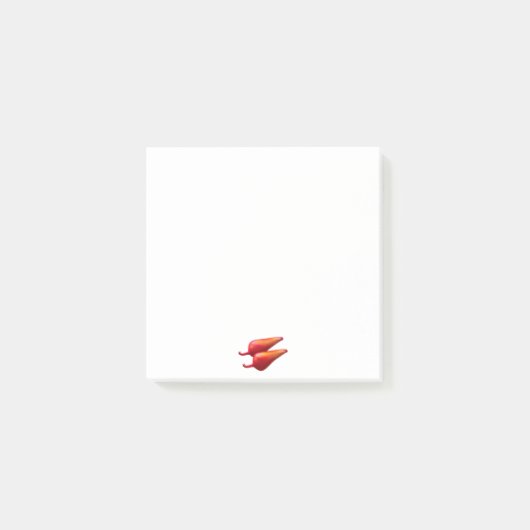 Red Ghost Dance Buffalo witte notitieblokken Post-it® Notes (Voorkant)