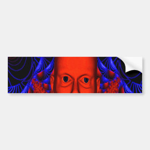 Red Ghoul Bumpersticker