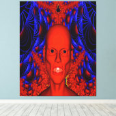 Red Ghoul Canvas Afdruk (Insitu (Houten vloer))