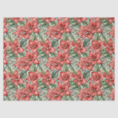 Red Giant Amaryllis Holiday Tissuepapier (Voorkant)