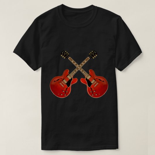 Red gibson es Essential T-Shirt (Design voorkant)