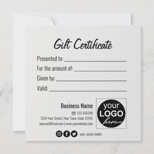 Red Gift Gold Snowflakes kerstbal-kaartje (Achterkant)