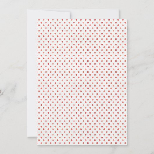 Red Gingerbread House Decorating Party Verjaardag Kaart (Achterkant)