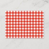 Red Gingham Baby Soda Ready to POP Books for Baby Informatiekaartje (Achterkant)
