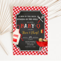 Red Gingham BBQ Baby shower