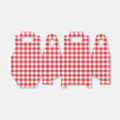 Red Gingham Bedankdoosjes (Uitgevouwen)