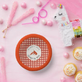 Red Gingham Crawfish Boil Seafood Party Paper Papieren Kommen (Feest)