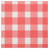 Red Gingham Design Stof (Swatch)
