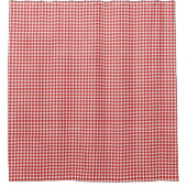 Red Gingham Douchegordijn (Voorkant)