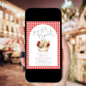 Red Gingham Fresh bij Market Vrijgezellenfeest Arc Kaart