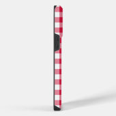 Red Gingham iPhone Hoesje (Rechterkant)