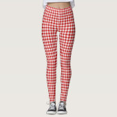 Red Gingham Leggings (Voorkant)