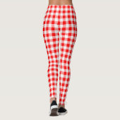 Red Gingham Leggings (Achterkant)