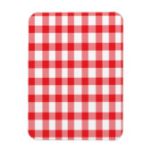 Red Gingham Magneet (Verticaal)