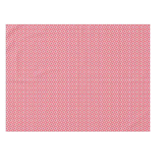 Red Gingham met Paw Prints Picnic Tafelkleed (Voorkant (Horizontaal))