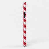 Red Gingham Pattern Case-Mate iPhone Case (Achterkant/rechts)