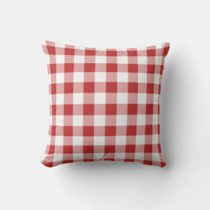 Red Gingham Pattern Kussen