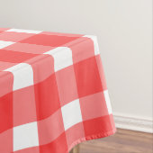 Red Gingham Pattern Tafelkleed (Voorbeeld)