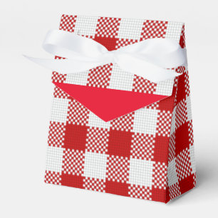 RED GINGHAM PICNIC BEDANKDOOSJES
