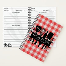 Red Gingham Specialized Cookbook Family Recipes
