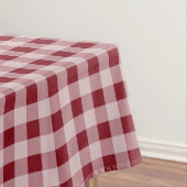 Red Gingham tafelkleed (Voorbeeld)