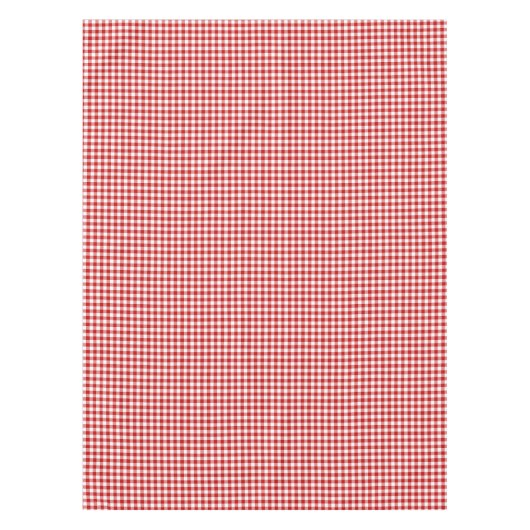 Red Gingham Tafelkleed (Voorkant)