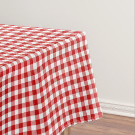 Red Gingham Tafelkleed