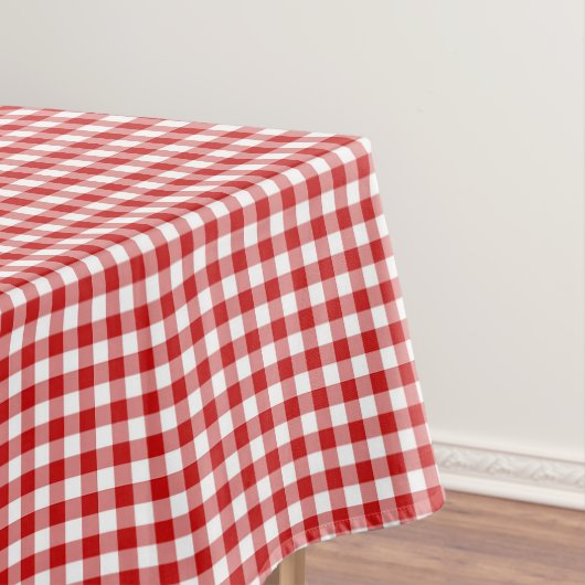 Red Gingham Tafelkleed (Voorbeeld)