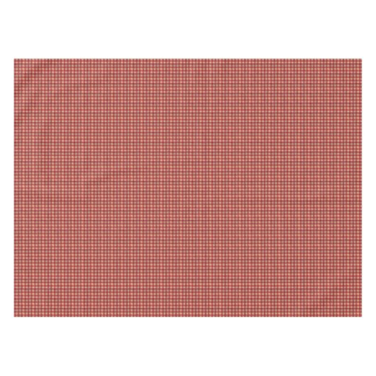 Red Gingham Tafelkleed (Voorkant (Horizontaal))