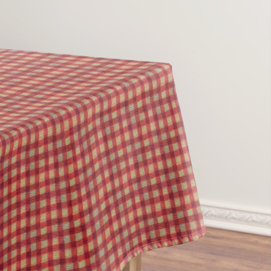 Red Gingham Tafelkleed (Voorbeeld)