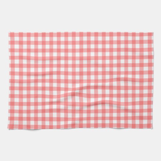 Red Gingham Theedoek (Horizontaal)