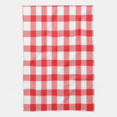 Red Gingham Theedoek (Verticaal)