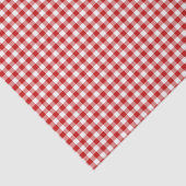 Red Gingham Tissuepapier (Detail)